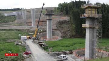 Work on the Clervaux crossing