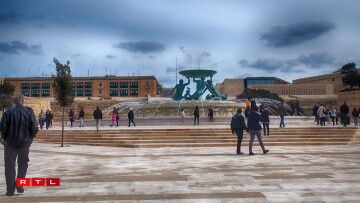 The fountain in Valetta.