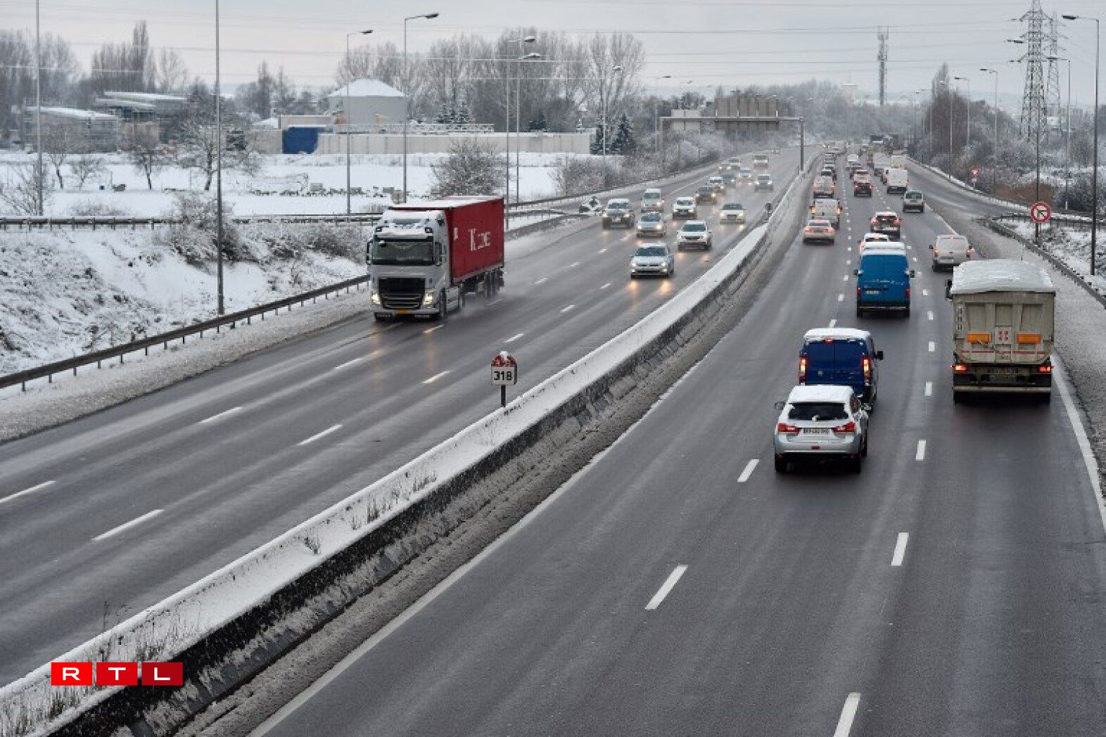 La circulation a fini par reprendre son cours vers 10h30.