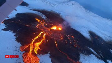 Vulkanausbroch am Joer 2021.