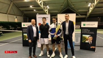 Christophe Nickels a Raphael Calzi, Finaliste bei de Männer.