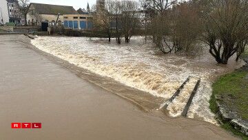 D'Situatioun zu Ettelbréck en Dënschdeg am Nomëtteg.