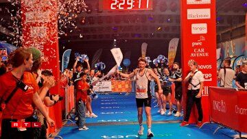 James Dunn, premier Luxembourgeois et vainqueur du marathon chez les hommes.