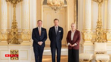 Fotoe stame vum offiziellen Internetsite vun der Cour Grand-Ducale