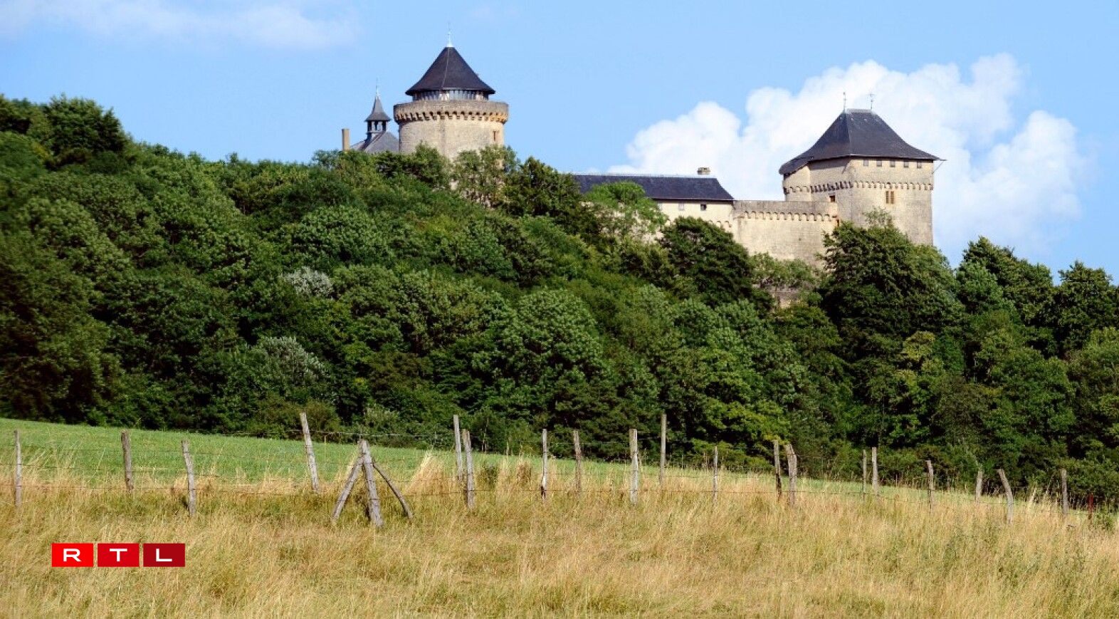 Le château de Malbrouck domine le pays des Trois Frontières.