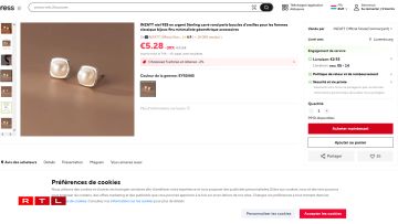 The same earrings on Aliexpress