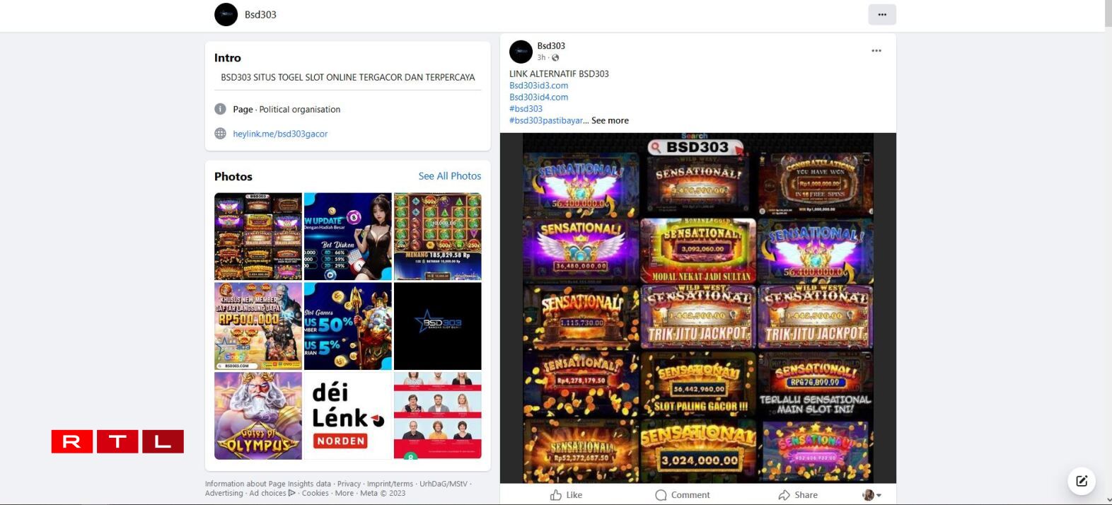 Déi Lénk hu keen Accès méi op hir Säit am Bezierk Norden.