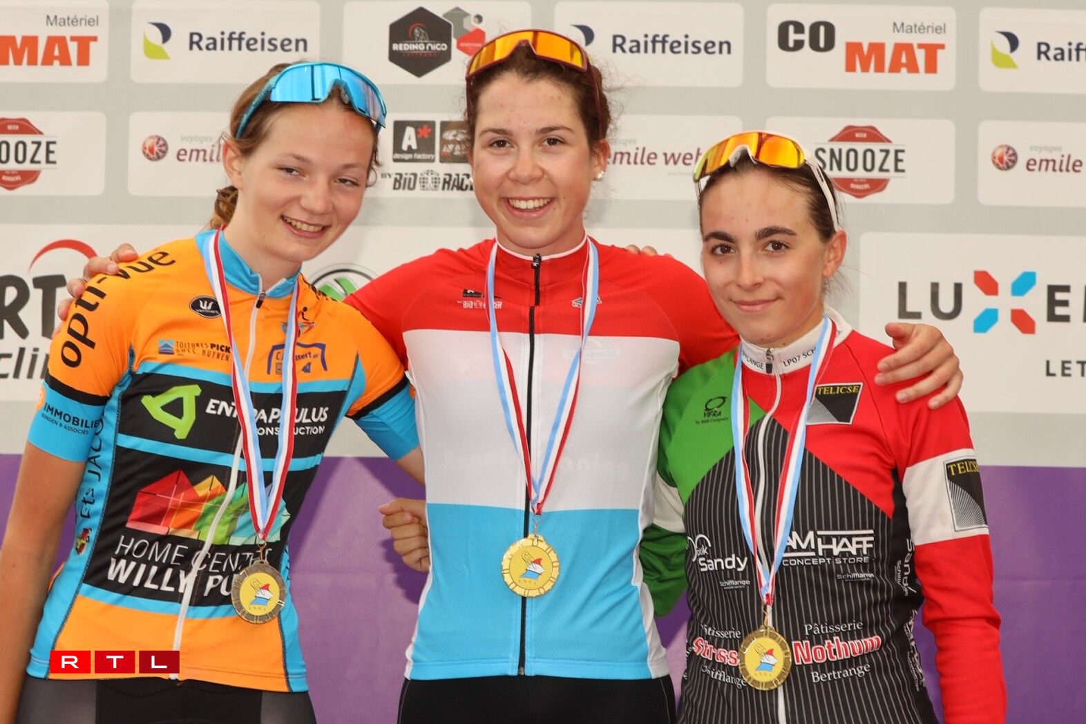 De Podium vun den U23.