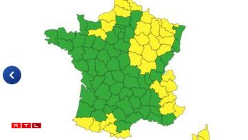 Les vigilances actives en France le vendredi 14 mars 2025