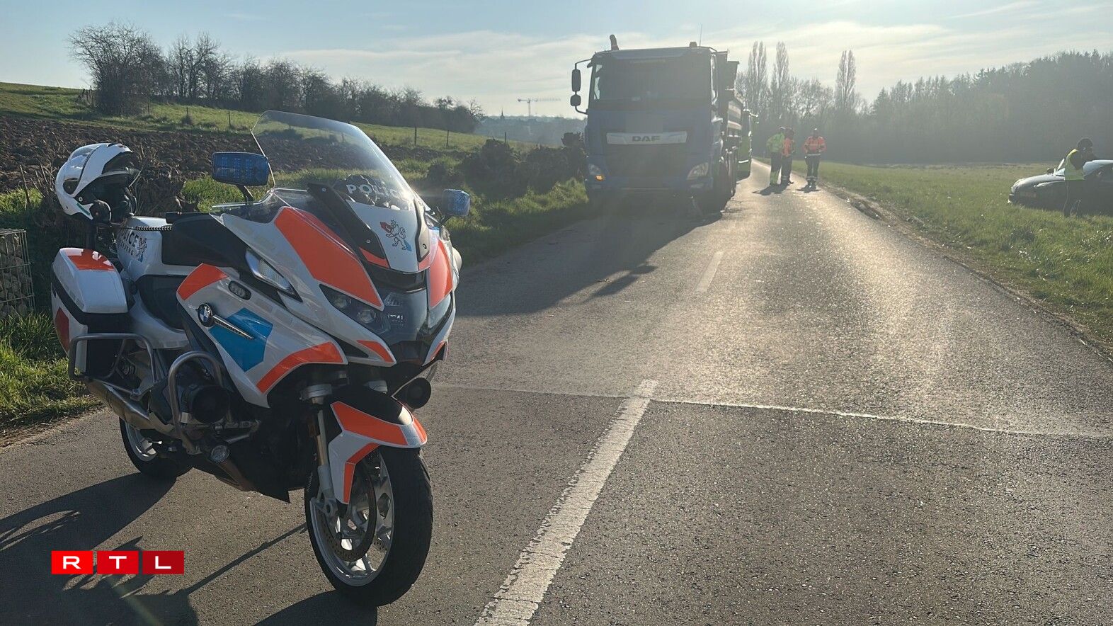 Um Donneschdeg de Moie krute sech um CR172 en Auto an e Camion ze paken.