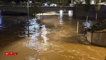 Le parking Däich ce jeudi matin à Ettelbruck.