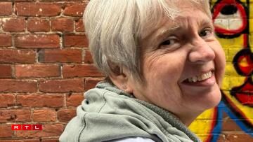 D'Carolyn Bagniewski zu La Crosse virum Optrëtt vum Tim Walz.