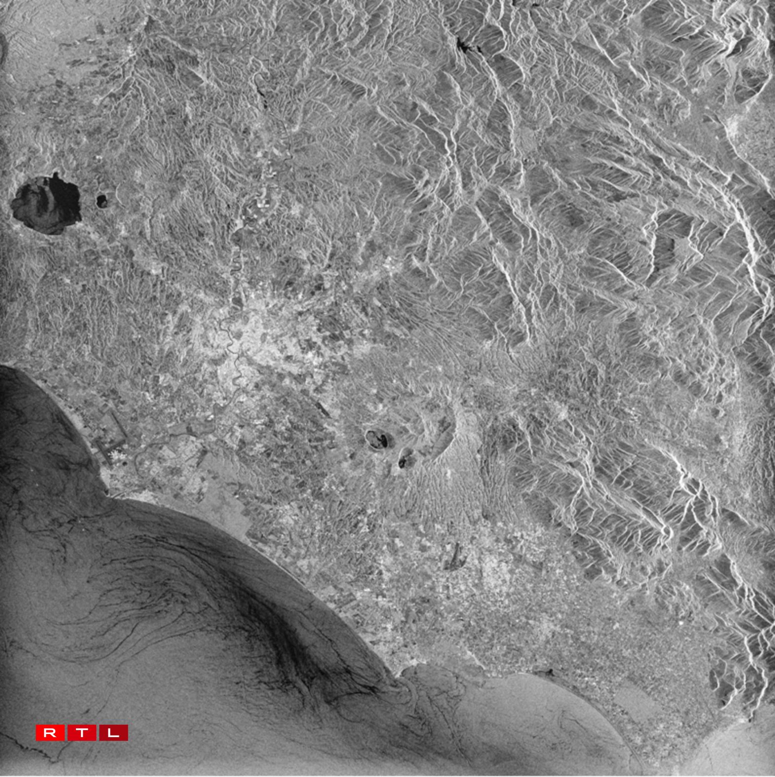Iwwer Roum - déi lescht Foto, déi den ERS-2 opgeholl huet.