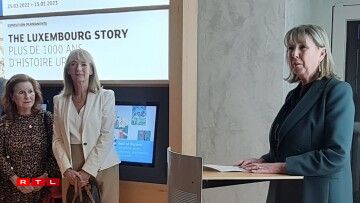 (L-R:) Betsey Summers, Wendy Casey, Lydie Polfer