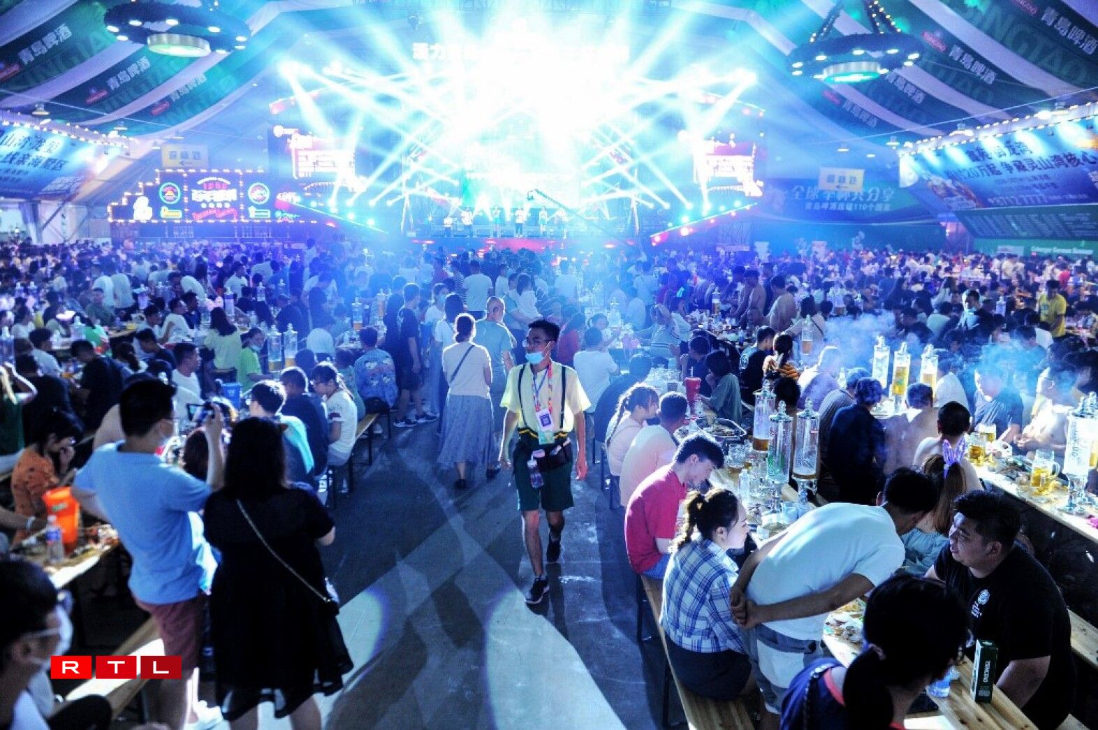 Seul le personnel a obligation de porter un masque.