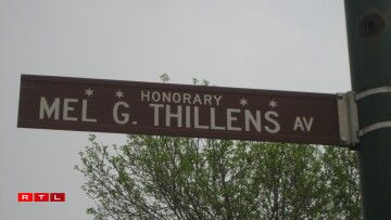 Street named in honor of Mel G. Thillens