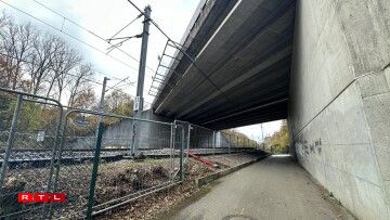 Le pont autoroutier de l'A6 qui enjambe les voies de train sera réparé et élargi.