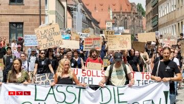 Protest zu Nürnberg