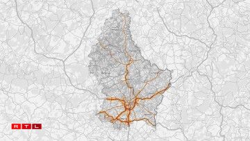 La carte du bruit routier et autoroutier.