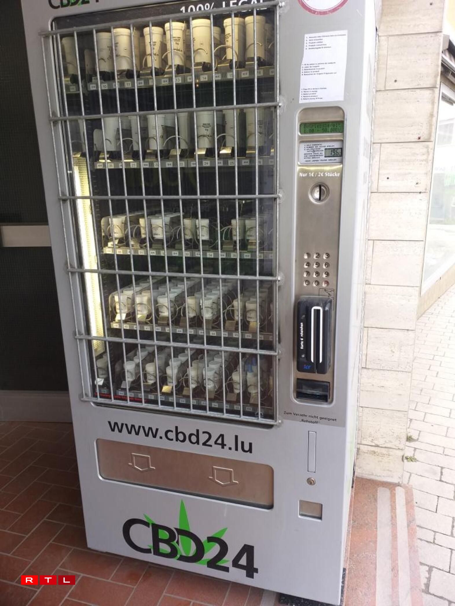 De Kannabis-Automat zu Wolz