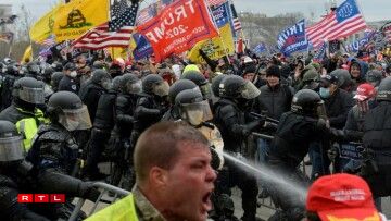 Les affrontements entre les supporters de Trump et les autorités le 6 janvier 2021