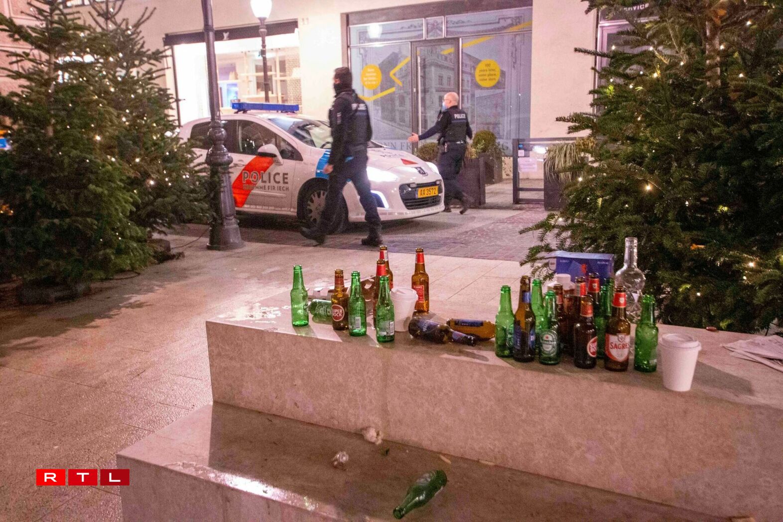 Place d'Armes on Friday evening.