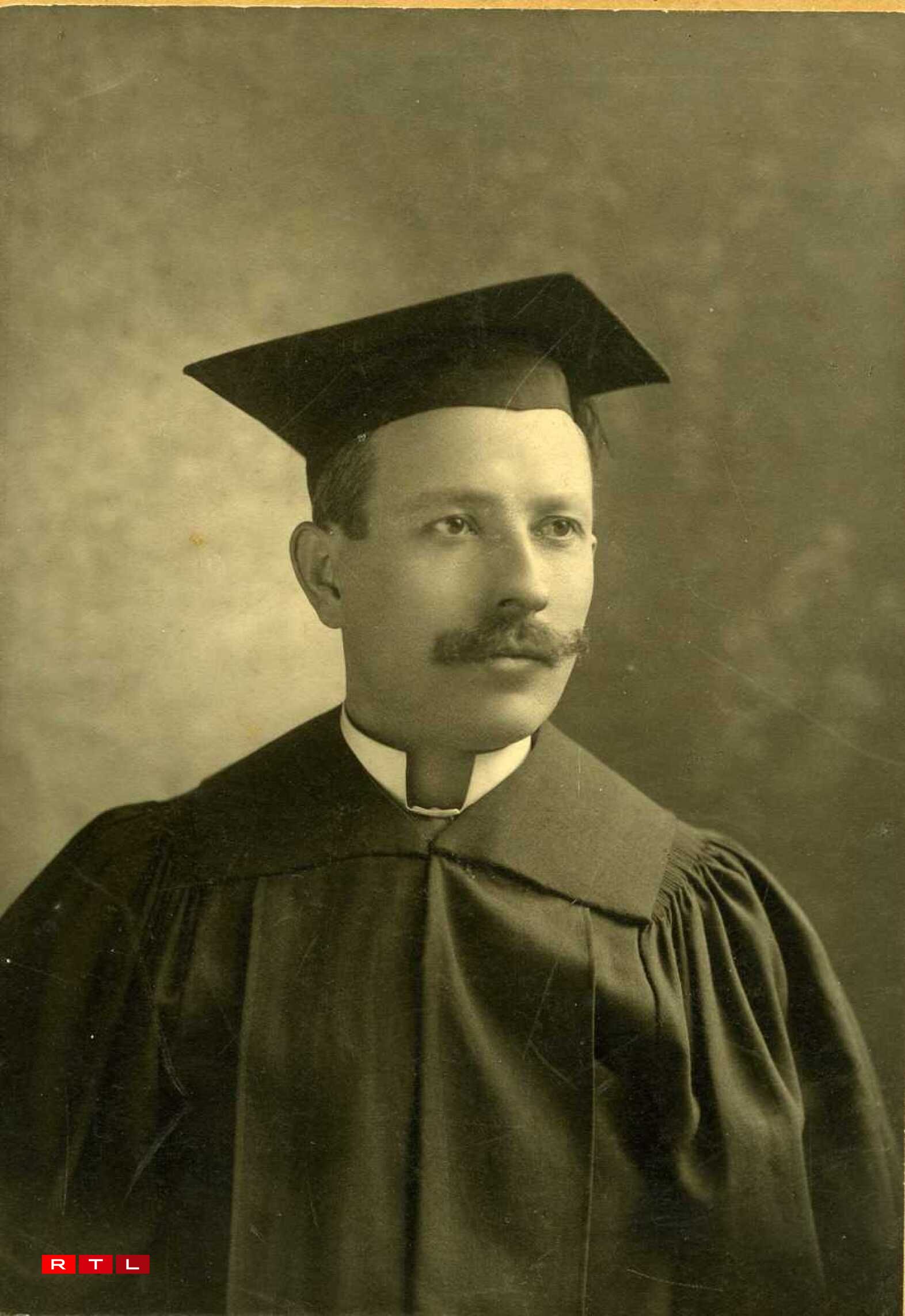 Dr. Bernard J. Cigrand as graduate from dental school