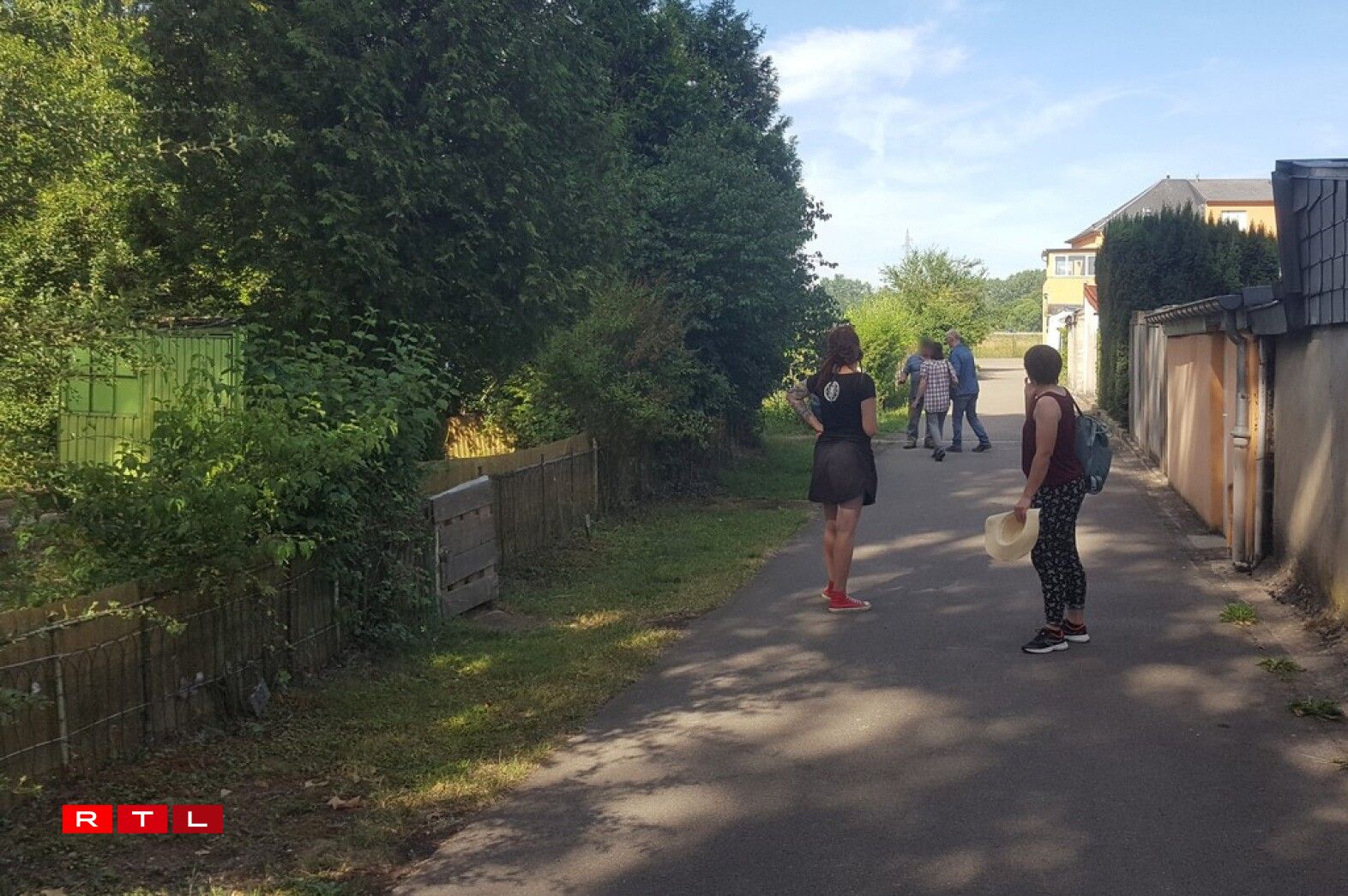 Le ton monte entre les responsables de l'association et des occupants des jardins.