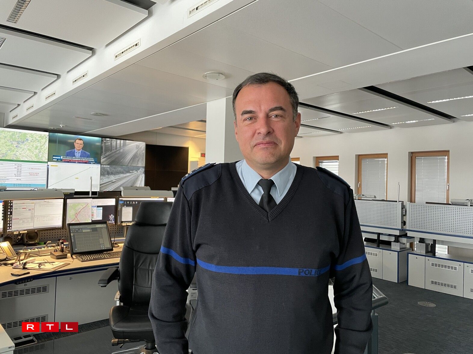 Den Här Thierry Fehr, directeur des opérations Police Lëtzebuerg