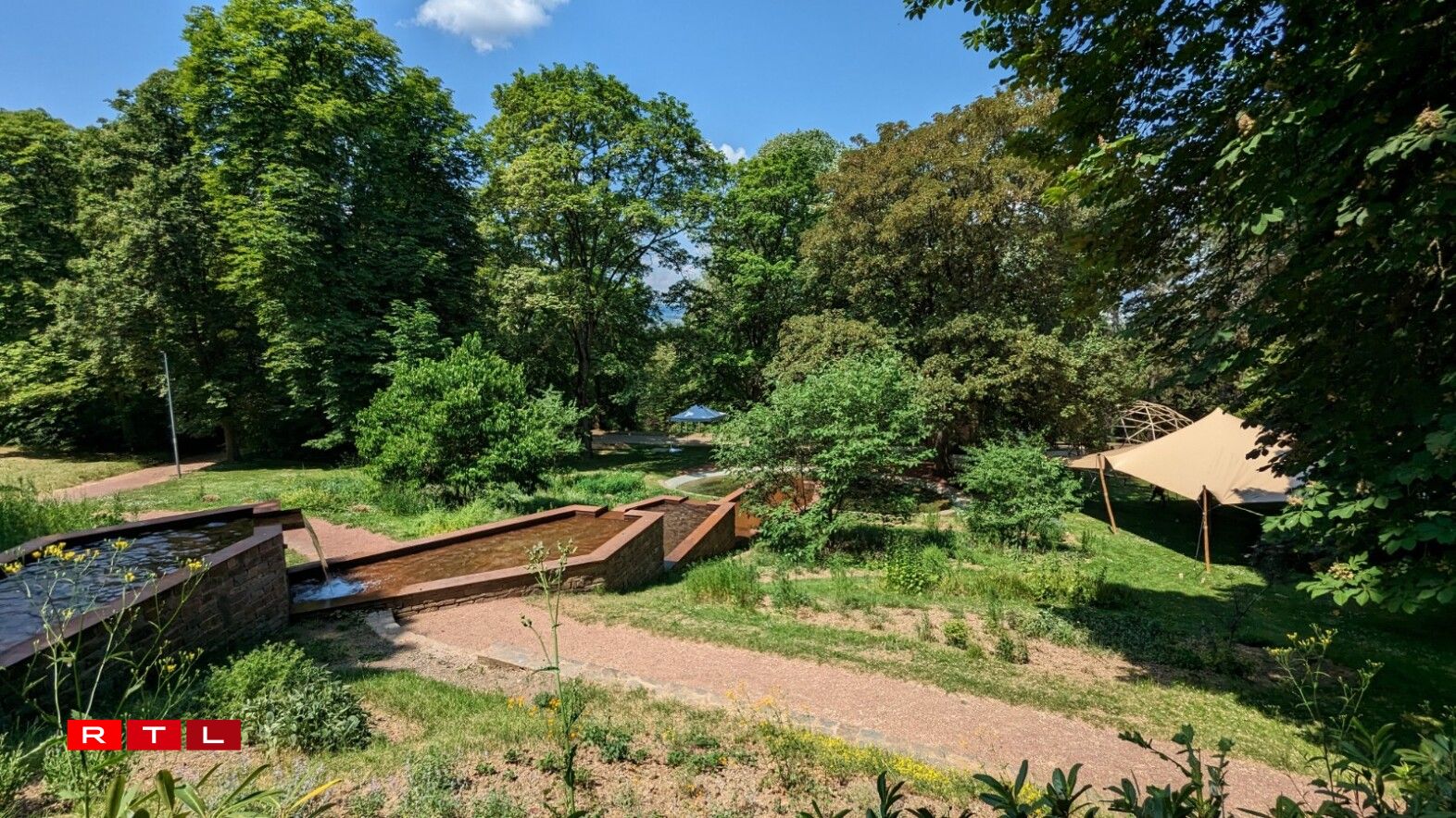 Quelques vues du parc Gaalgebierg.