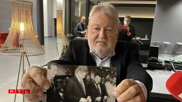 De Robert Goebbels an der RTL City fir den RTL-Afterwork.