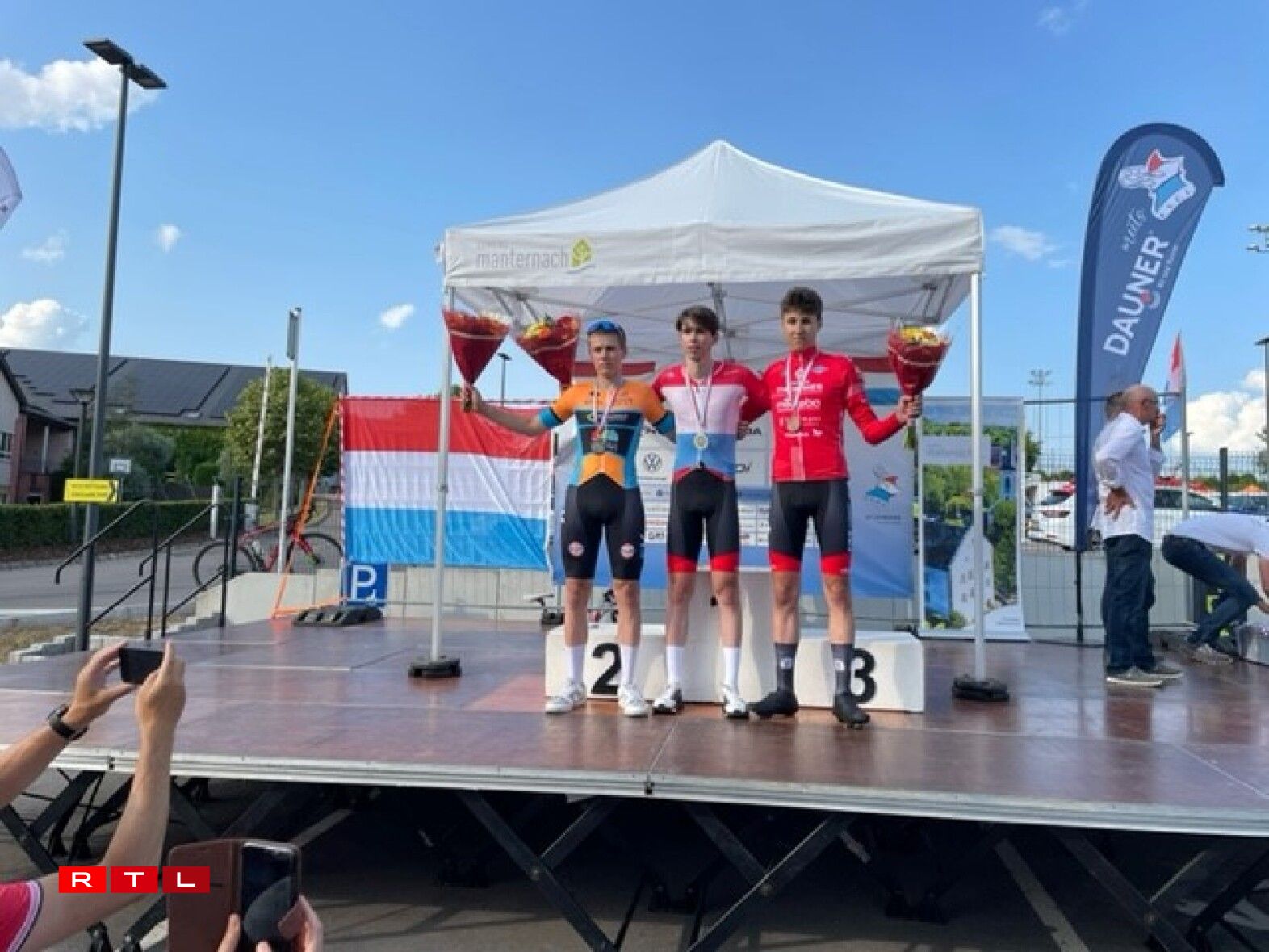 De Podium vun de Junioren