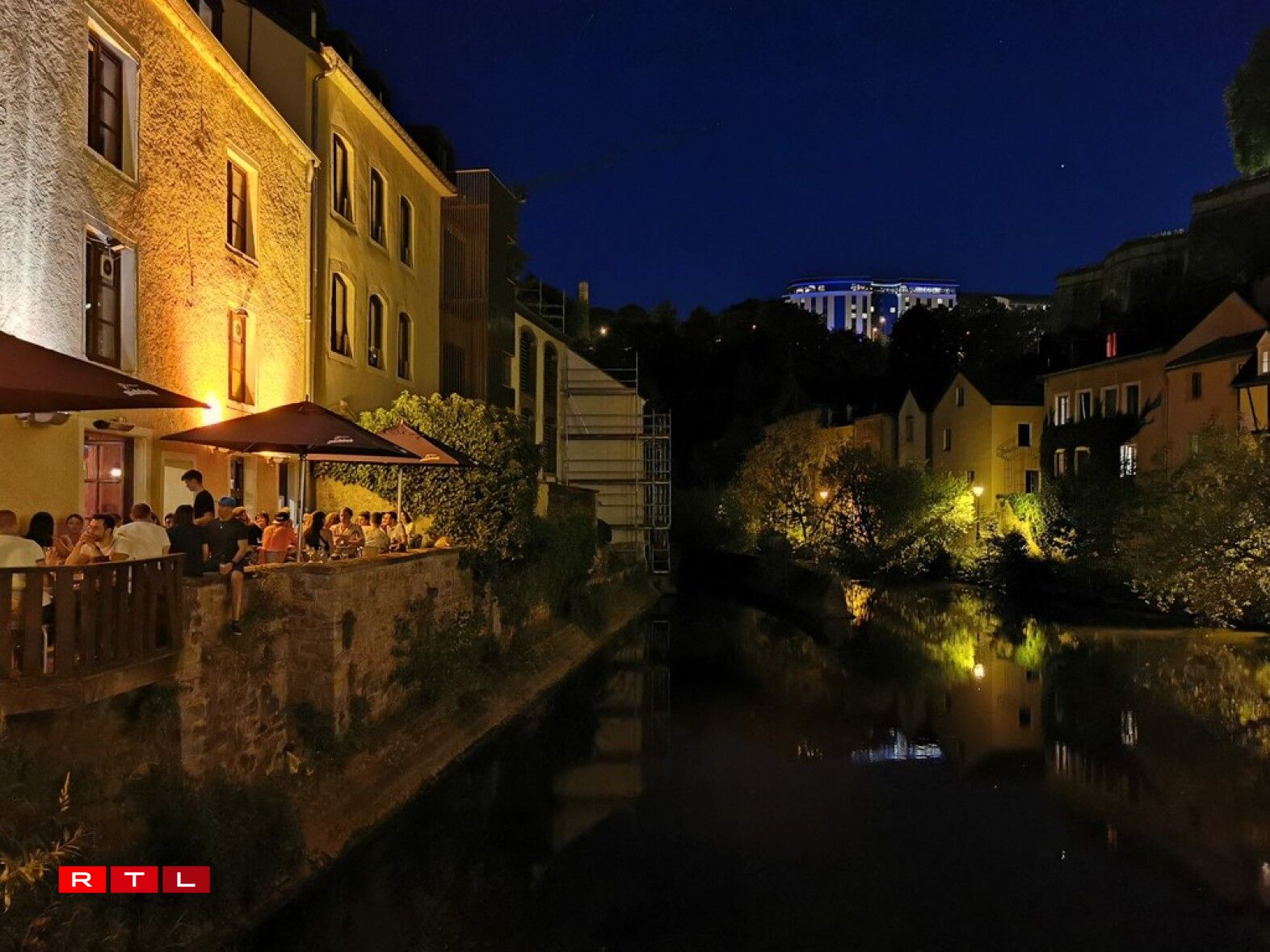 Une nuit dans le Grund, l'appareil y a fait des merveilles.