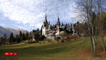 Sinaia Castle in Transylvania