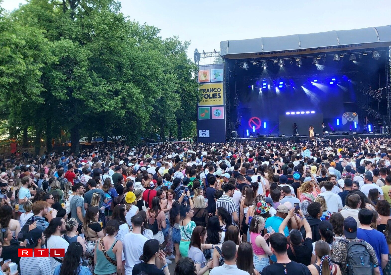 L'ambiance était plus qu'au rendez-vous pour Gazo.