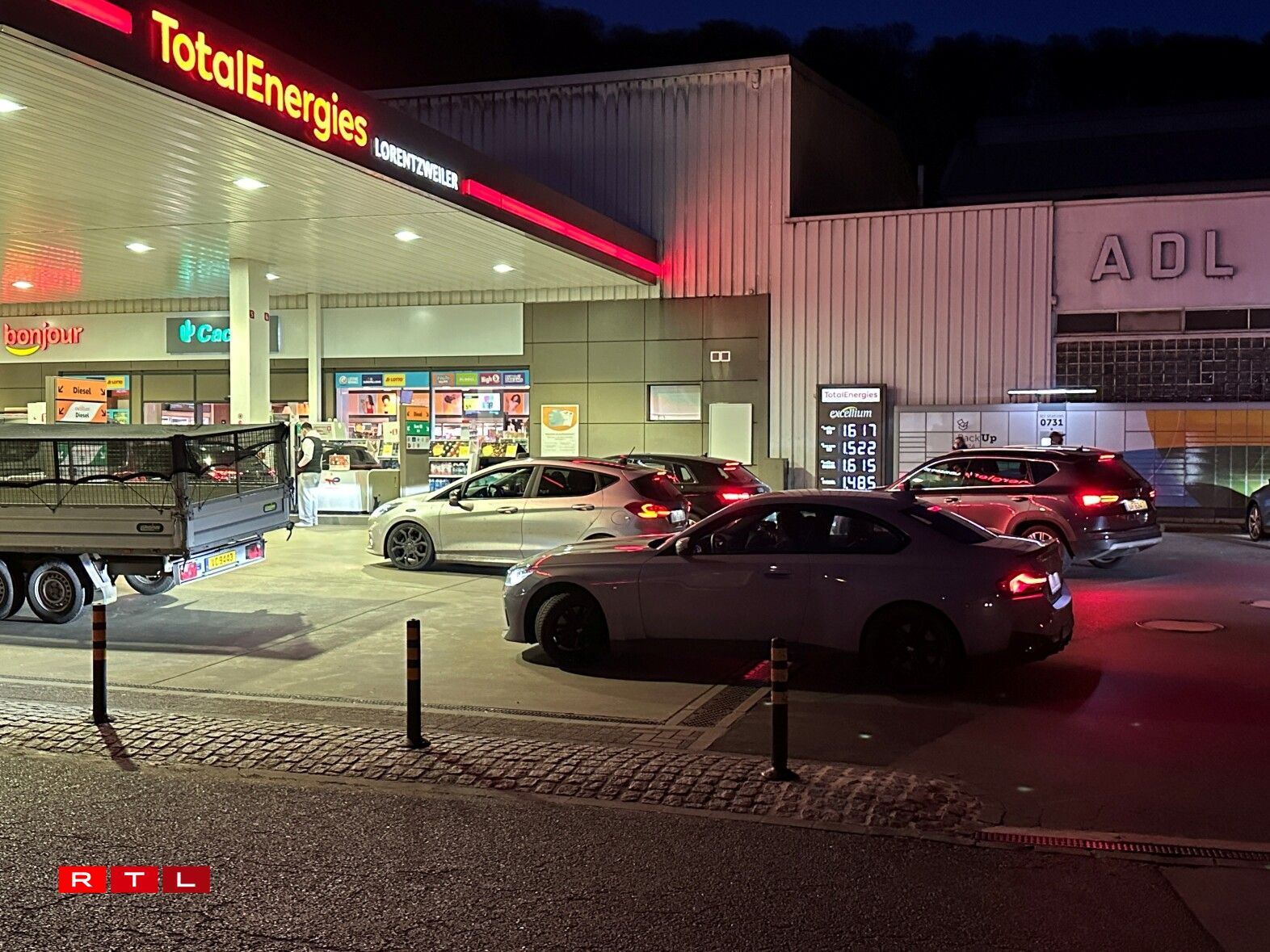 E bësse méi lass war op der Statioun zu Luerenzweiler