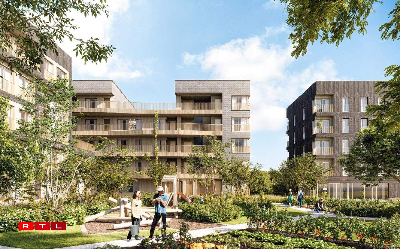 The Kiem 2050 project aims to be sustainable and will combine private and affordable housing.