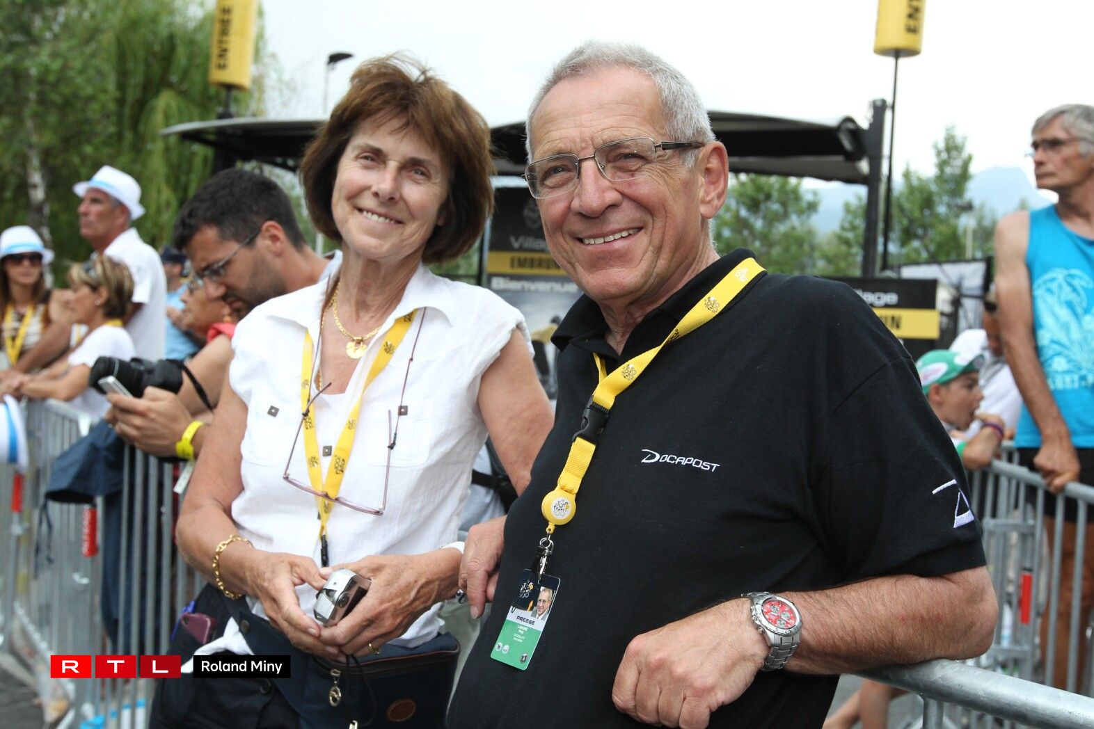 Tour de France 2013: De Petz Lahure zesumme mat senger Fra Marie-Paule