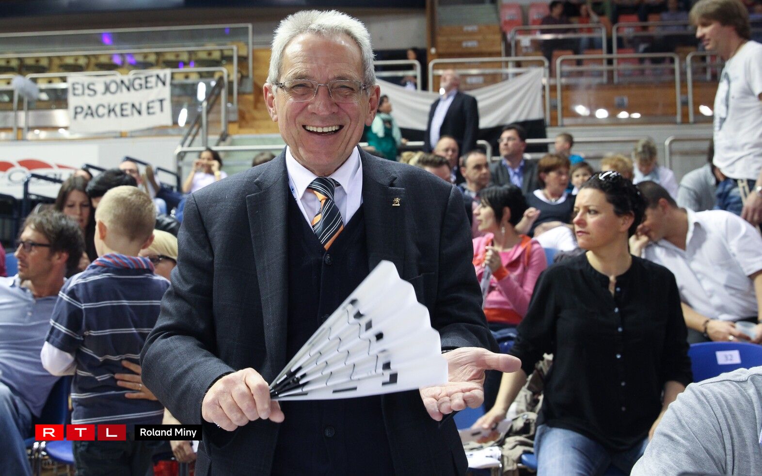 De Petz Lahure beim Handball Challenge Cup Esch-Minsk.